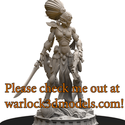 ETSY-STL-layout.png Space Elf Bombshell figurine