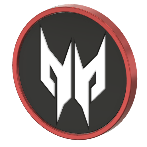 Cup Holder Acer Predator 3D model