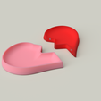 heart1.png Magnetic Broken Heart Shaped Tray