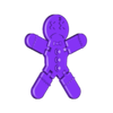 DEAD GINGER MAN VERSION2.stl ARTICULATING Print in Place GINGERBREAD CHRISTMAS GINGERBREAD MAN, GIRL LOTS OF VARIANTS