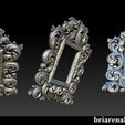 000bmail.jpg Mirror classical carved frame