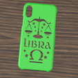 Case iphone X y XS libra2.png Case Iphone X/XS Libra sign