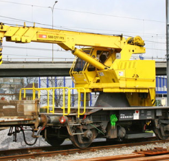 XTM-1.png HO 1/87 - SBB / CFF - Shunting crane/Eisenbahnkran Typ 85