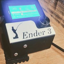 IMG_6685.JPG Free STL file Ender3 Control box cover Fishing Ver.・3D printing model to download
