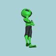 r5.jpg Alien Keychain v2 - Complete Body Funny Gift