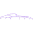 corvette c3 1979.stl Wall Silhouette: Chevrolet Set