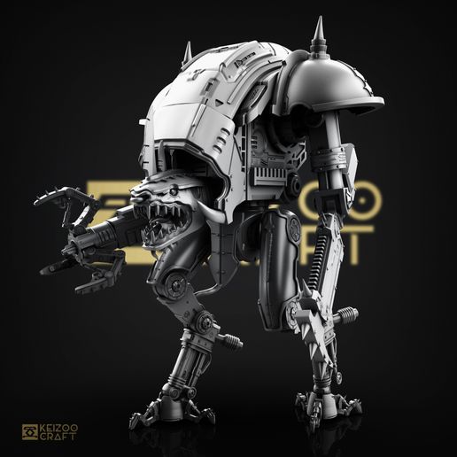 RAT KNIGHT-CHAOS KNIGHT-KNIGHT MECH-TITAN-MEGALODON 3D model