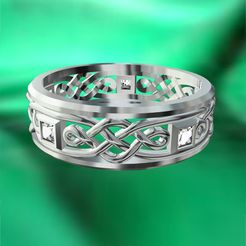 wedding-ring-for-men-10-USA-size.jpg Datei STL Ehering 3D-Datei für die Produktion・Design für 3D-Drucker zum herunterladen