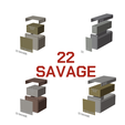 B_97_22savage_combined.png BBOX Ammo box 22 Savage ammunition storage 10/20/25/50 rounds ammo crate 22savage
