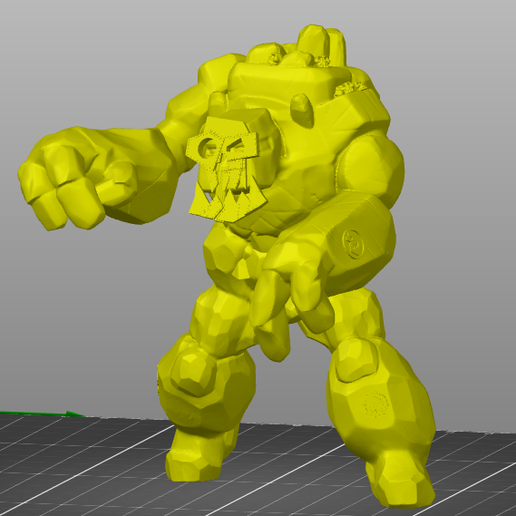 Rogue Idol of the Orc Gods - 3D model önizlemesi