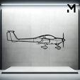 f6f-hellcat-front.png Wall Silhouette: Airplane Set