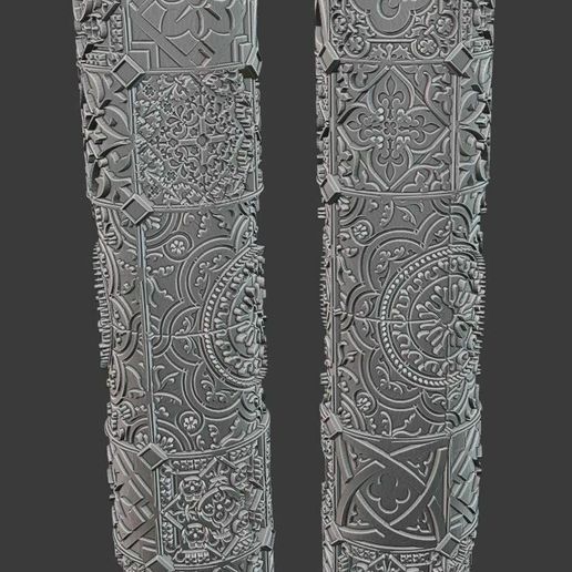 Texture Roll - Palace Tiles 3D model