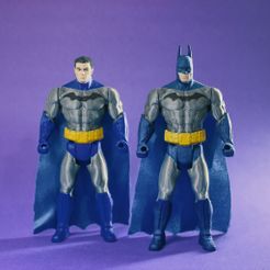 1.jpg Fichier STL Batman Arkham Asylum Articulated Print-in-Place・Modèle à imprimer en 3D à télécharger