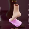 B-6.jpg Barbie Foot Vase - Home Decor