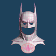 front-89.png TIM BURTON BATMAN BUNDLE: BATMAN/BATMAN RETURNS Batman cowls (LOW POLY)