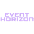 Letters.stl Event Horizon