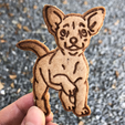 čivava-1b.png Cookie cutter - Chihuahua IV