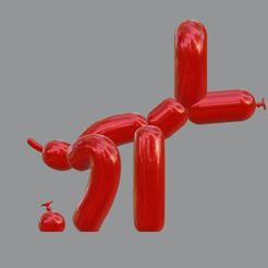Dog1.jpg STL file Balloon Dog・3D printable model to download, JavieV