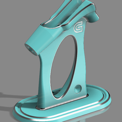 Airbrush Color Rack by GCodePrintr, Download free STL model