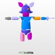 FNAF1_Foxy2.jpg FNAF 1 Foxy Full Body Wearable Costume with Head for 3D Printing