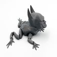 IMG_4327.jpg Batman Flexi Toad Frog articulated print-in-place no supports