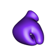 poliwhirlrighthand.stl RED pokemon trainer