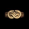 1.jpg Snake Infinity wrap ring