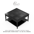 IKEA-INSPIRED-LIATORP-Coffee-table.png Ikea-inspired Liatorp Coffee Table, Miniature Side Table, Miniature Ikea