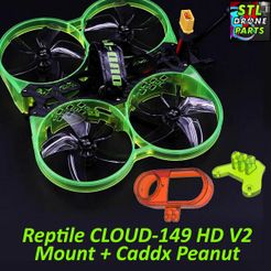 reptile-cloud-hd-v2-caddx-peanut-1.jpg Reptile Cloud-149 HD V2 Caddx Peanut Mount