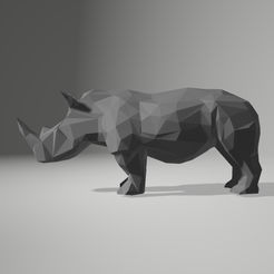 1.png Archivo STL rinoceronte・Modelo para descargar e imprimir en 3D, 3D-CENSORED
