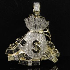 8ddb9b94-0fc4-43a9-a497-73b427ee48de.jpg Pendentif en diamant pour sac à argent
