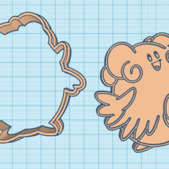 blisseycults.png Pokemon Blissey cookie cutter