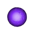 io_1_2_10_7.stl Io with known topography scaled one in twenty million