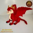 1.jpg FLEXI WINGED RED DRAGON | NO-SUPPORT CUTE ARTICULATE