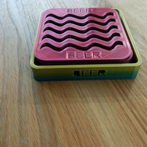 Coasters - 3D model önizlemesi