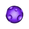 Planet Cratered.stl Планета игрушек