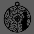 VENTANA-CON-MERLINA.jpg STL file WEDNESDAY - MERLINA WINDOW KEYCHAINS - MERLINA WINDOW・3D printable model to download