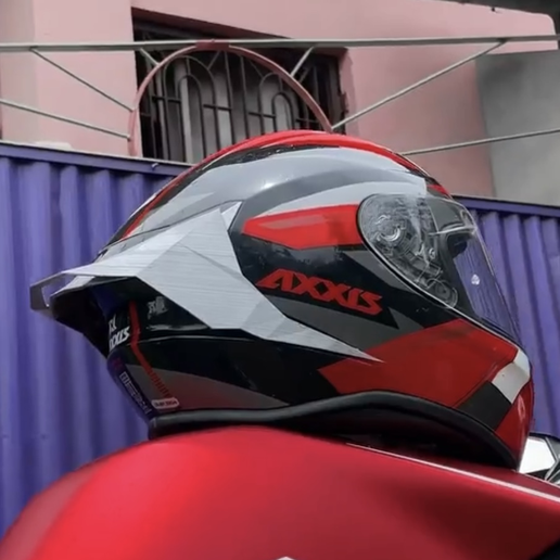 universal helmet spoiler 3D model