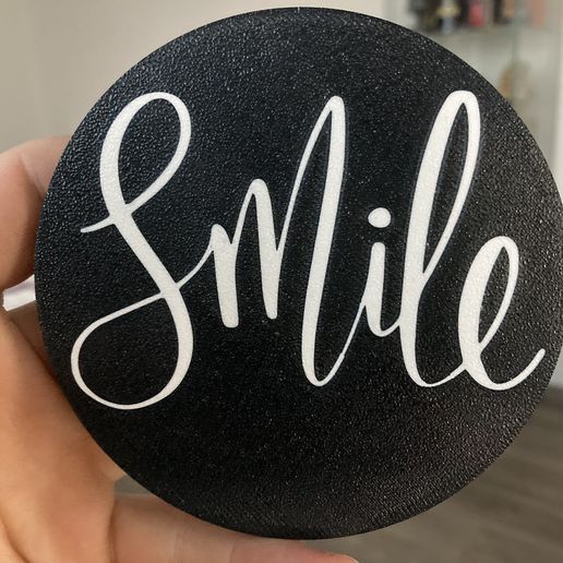 Smile coaster 3D model