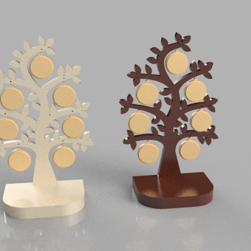 STL file Árbol genealógico 🪞 (3MF)・3D printable design to download・Cults