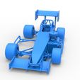 131.jpg Supermodified front engine Winged race car V4 Scale 1:25