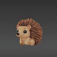 3.png Charming Hedgehog 3D Model for Printing