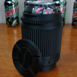 20210912_145737.jpg Fichier STL Koozie pour lentille d'appareil photo・Plan à imprimer en 3D à télécharger