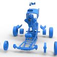 67.jpg Diecast Motore anteriore dragster vecchia scuola con V8 Scala 1:25