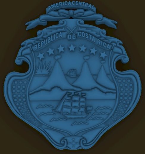 escudo-costarica9.jpg Coat of arms Costa Rica Escudo de Armas de Costa Rica