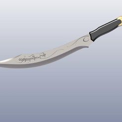1.jpg Aragorn Knife (Elves)