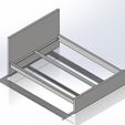 2.jpg 1:6 Scale Ikea Malm Style Queen Size Bed for Barbie Doll (Doll House Furniture)