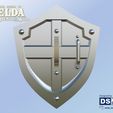 Folie3.jpg Hylian Shield from Zelda Breath of the Wild - Life Size