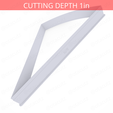 1-8_Of_Pie~9.75in-cookiecutter-only2.png Slice (1∕8) of Pie Cookie Cutter 9.75in / 24.8cm