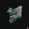 03.jpg Face Mask - Samurai Hannya Mask -Corona Mask for Halloween Cosplay